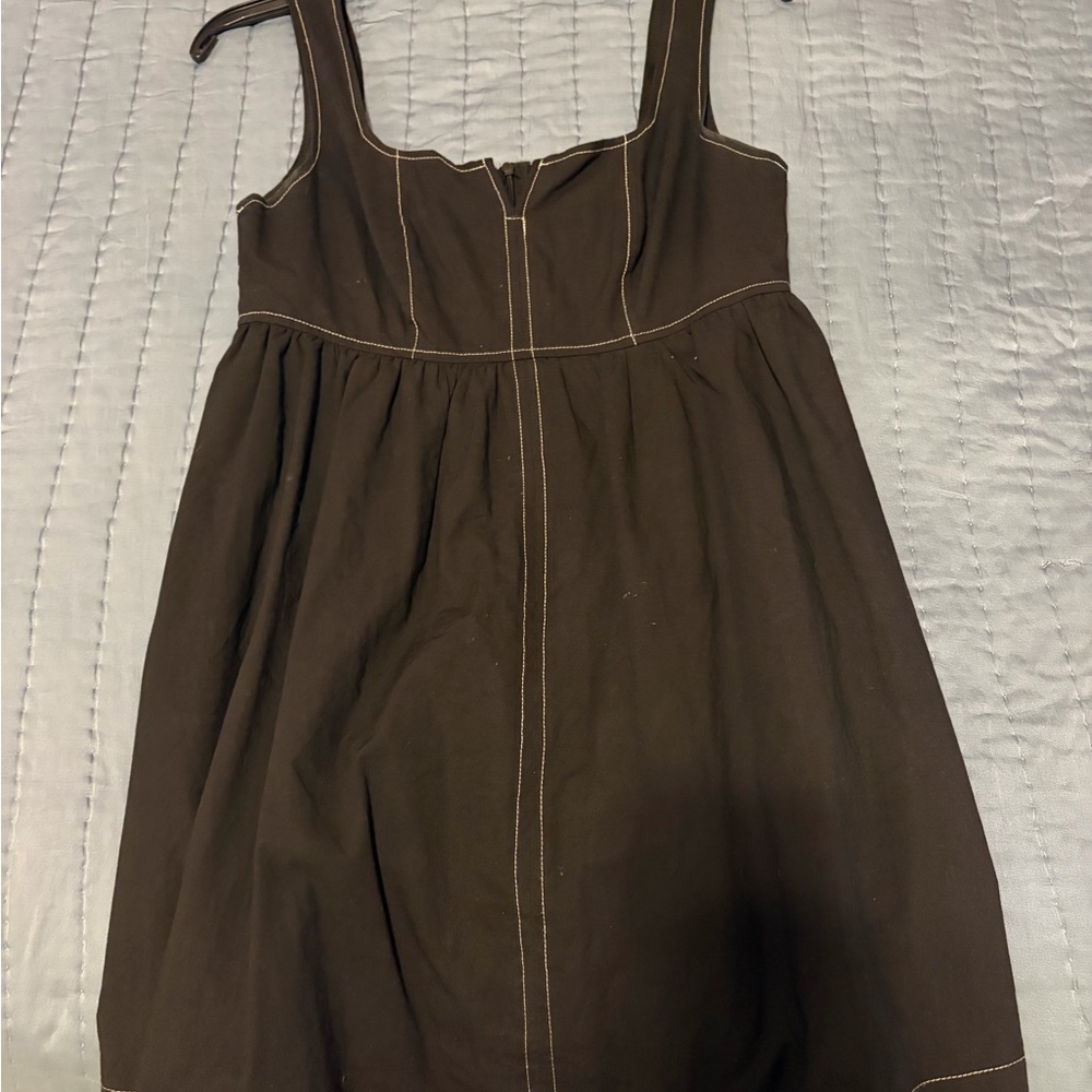 Black Sleeveless baby doll Dress